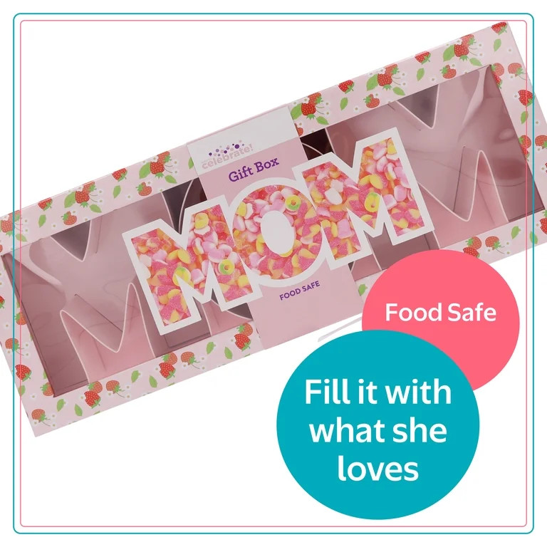 Mom Gift Box, Pink, 18.5", Mother's Day by Way To Celebrate | Walmart (US)