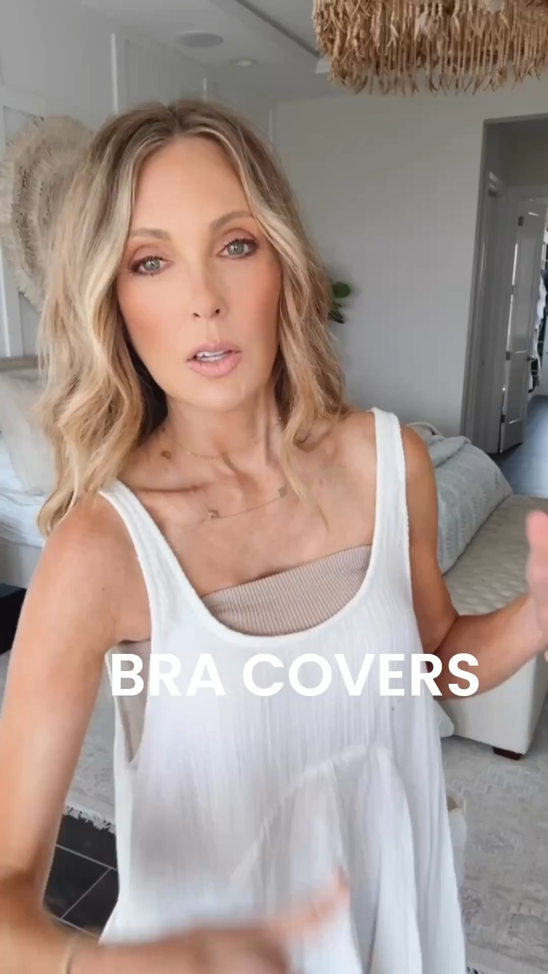 Although not specifically marketed as a bra cover, these small tube tops are our family solution to low neck, lines, gaping arm holes, and open backs. I'll also share my favorite strapless bras that I wear underneath.

#LTKFamily 

Follow my LTK @jennyreimold on the @shop.LTK app to view this post and get my exclusive app-only content!
