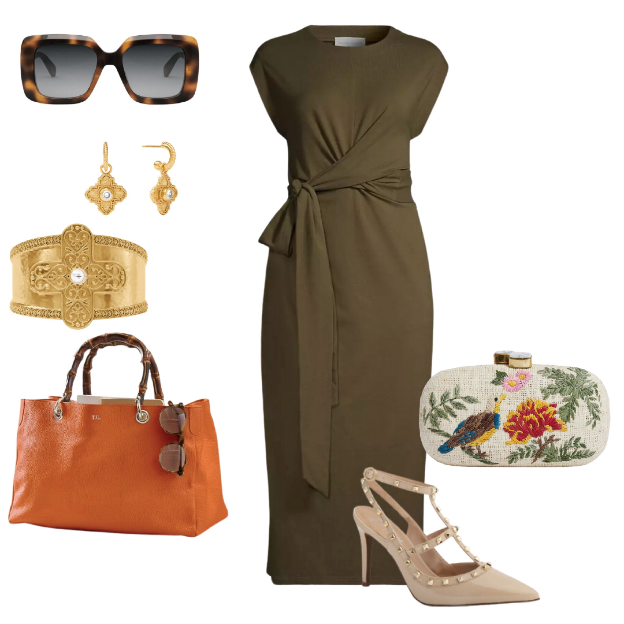 We are obsessed with this olive wrap dress… great for early fall and as we head into the colder months all you need is a jacket🍁

#LTKStyleTip #LTKOver40 #LTKSeasonal