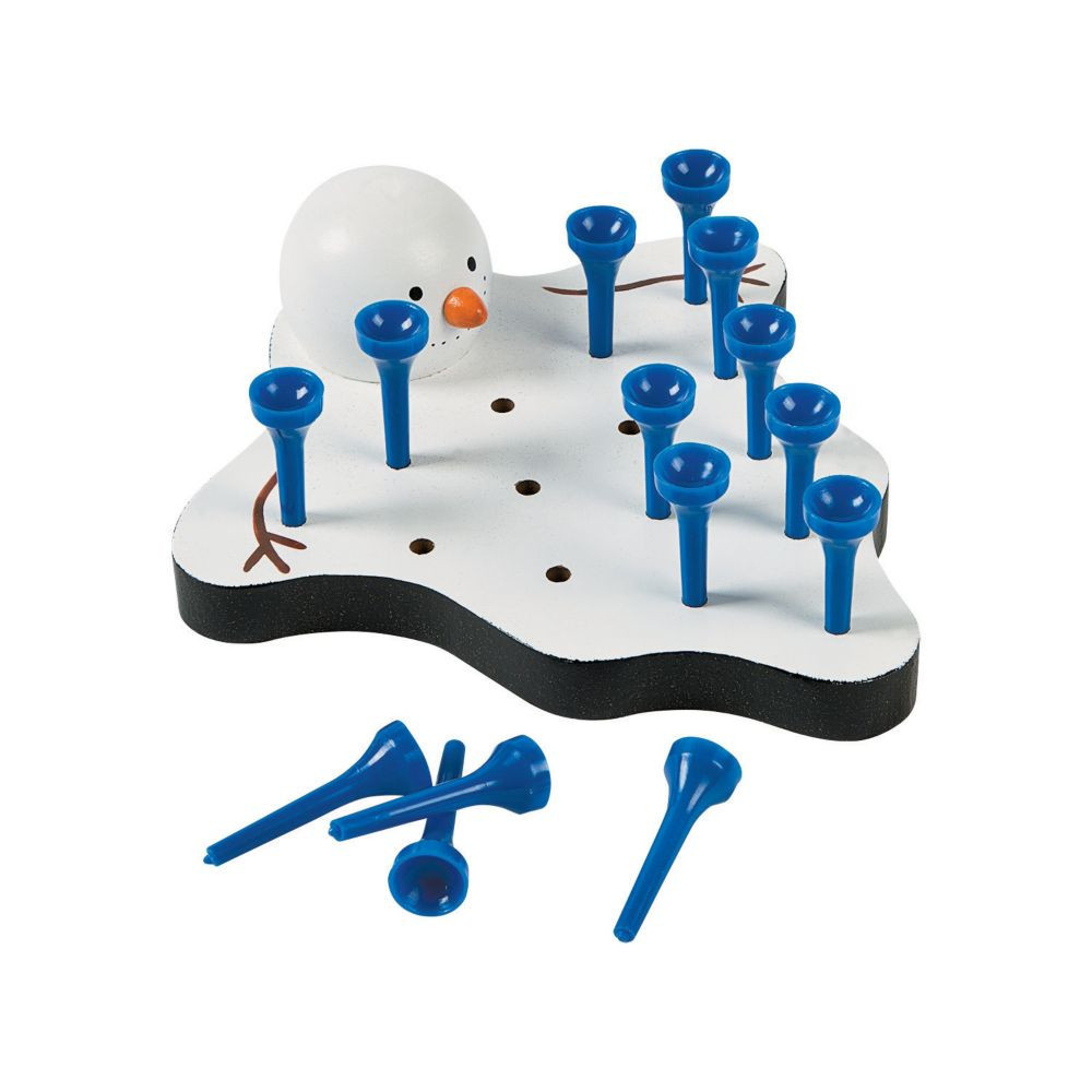 5"" Snowman Peg Game | Oriental Trading Company