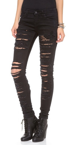 Blank Denim Ripped Skinny Jeans | Shopbop