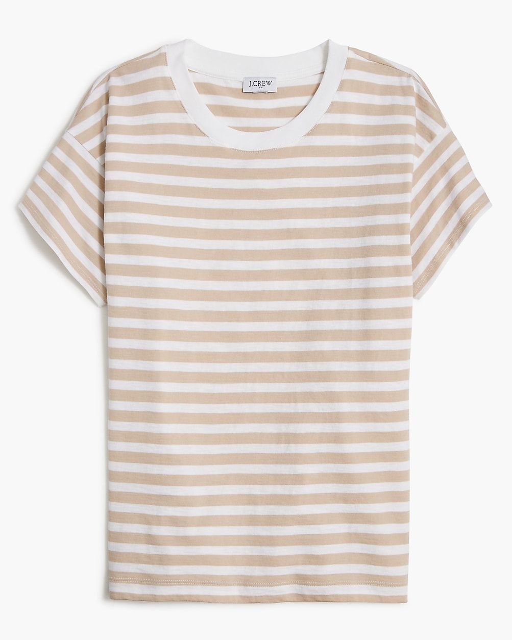 Striped crewneck tee | J.Crew Factory