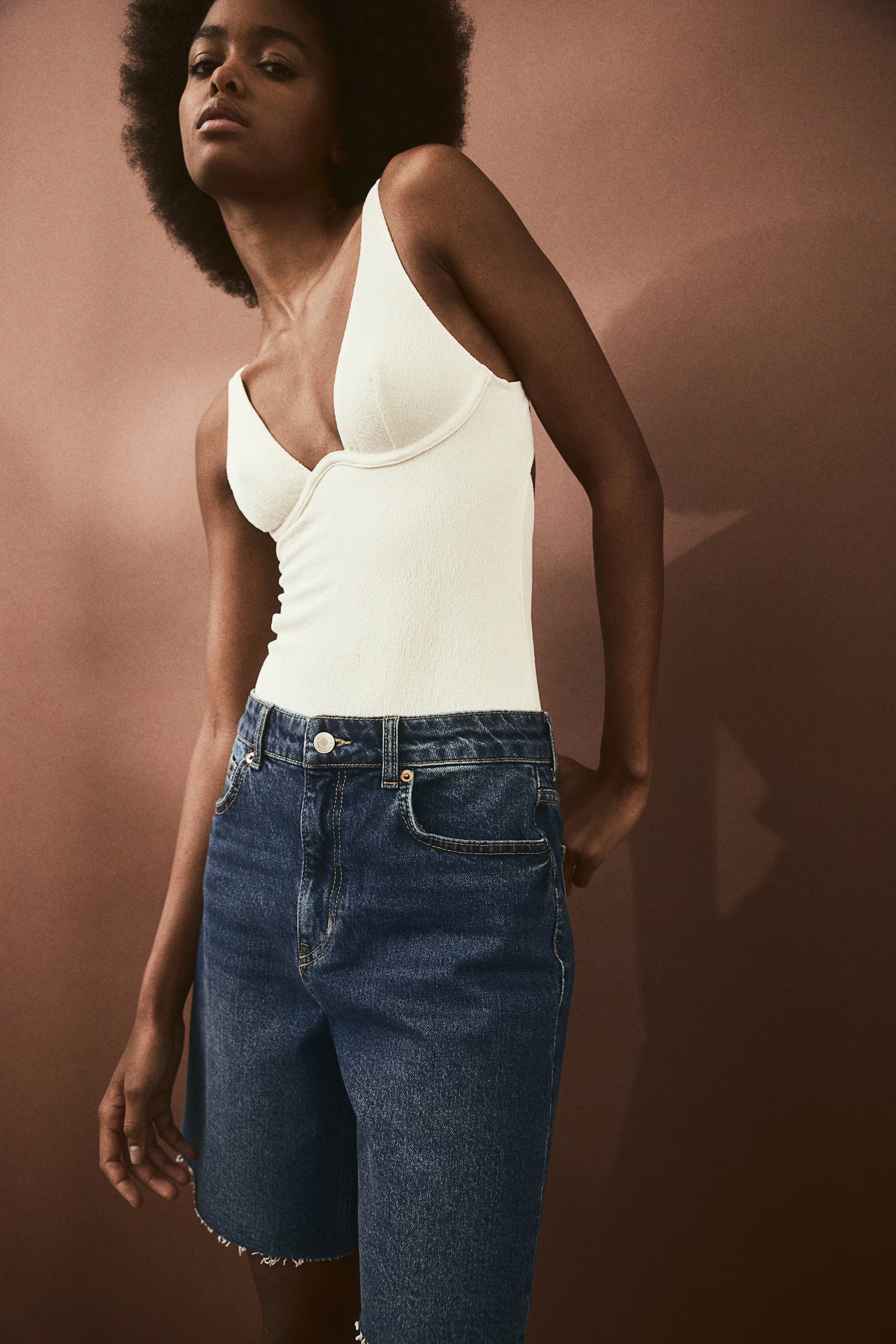 Bermudashorts aus Denim - Denimblau - Ladies | H&M DE | H&M (DE, AT, CH, NL, FI)