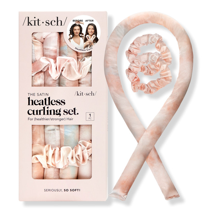 Satin Heatless Curling Set - Kitsch | Ulta Beauty | Ulta