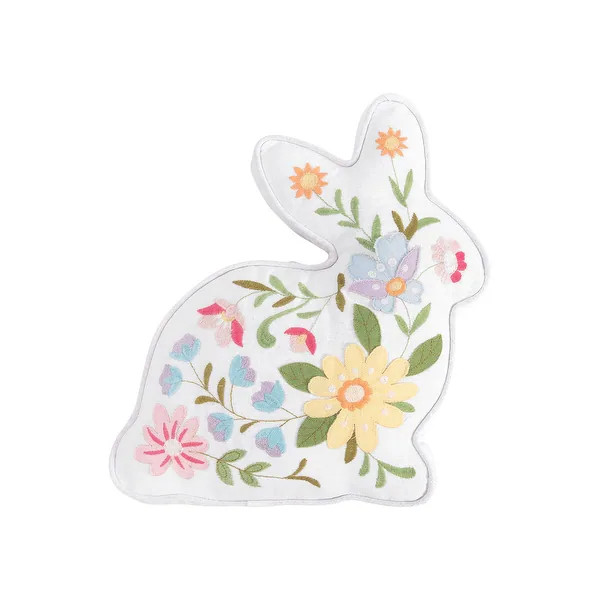 Floral Bunny Shaped Pillow - Bed Bath & Beyond - 33040979 | Bed Bath & Beyond