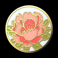 Enamel Blooming Peony Pink | Popsockets