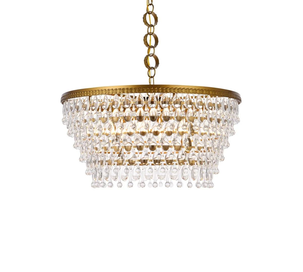 Rutha 6 - Light Unique Tiered Chandelier with Crystal Accents | Wayfair North America