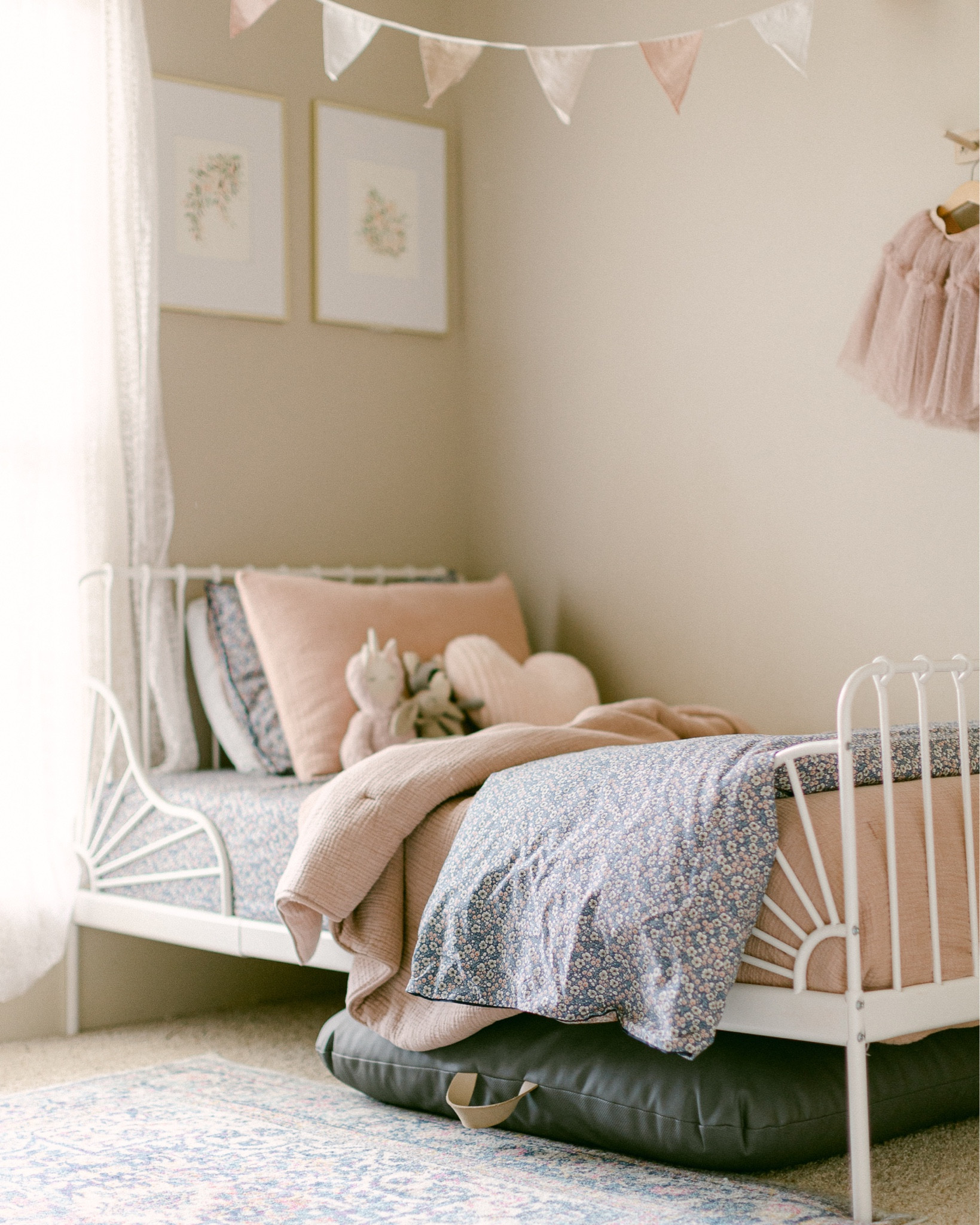 A springy bedding update for the girl’s’ bedrooms! 

Pairing my favorite quilt with a fun floral duvet and sheeting! 

#LTKkids #LTKhome #LTKFind