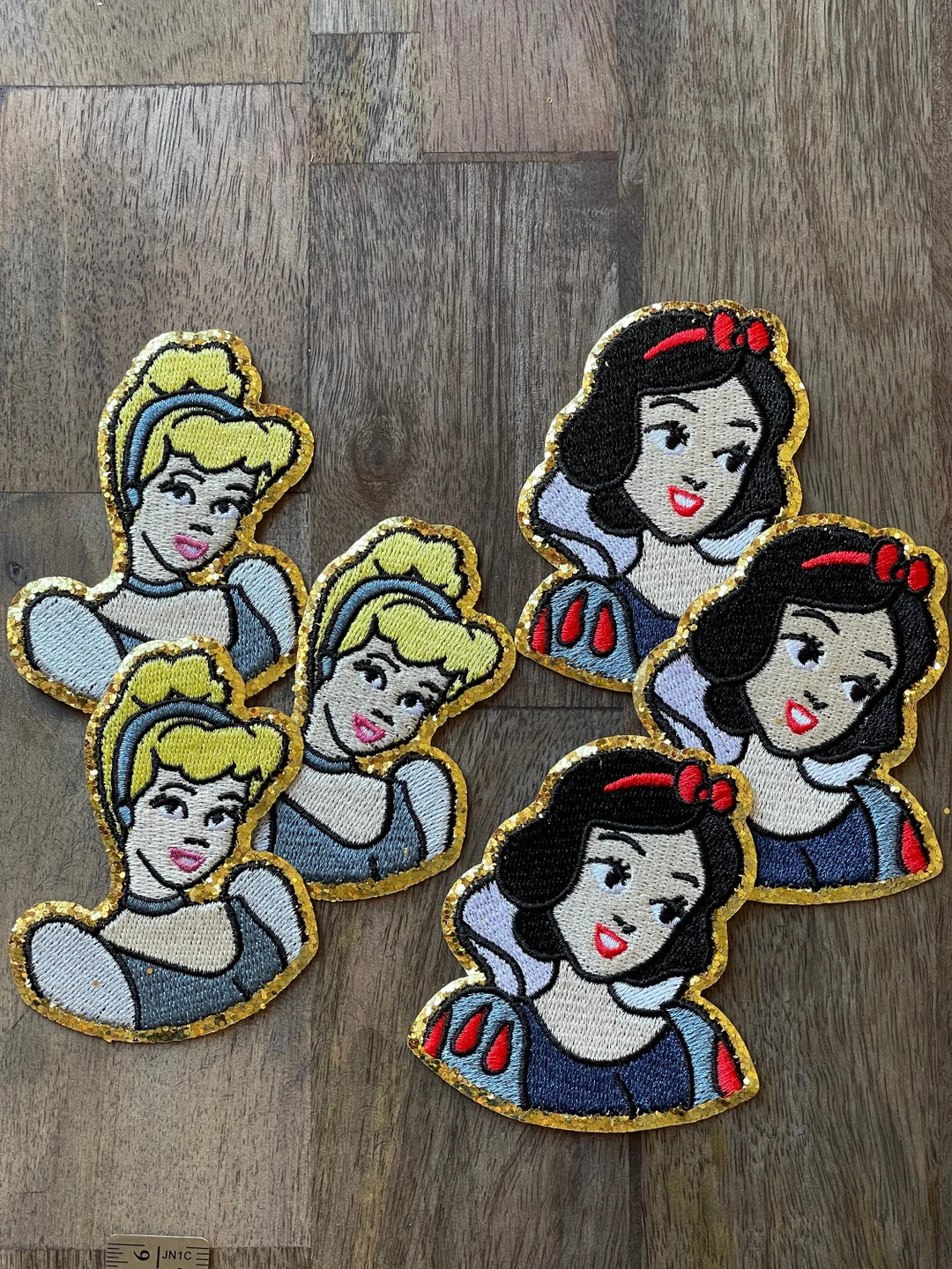 Cinderella-snow White-iron on Patch-embroidered Patch-disney Princess Patch-disney Sew on Patch G... | Etsy (US)