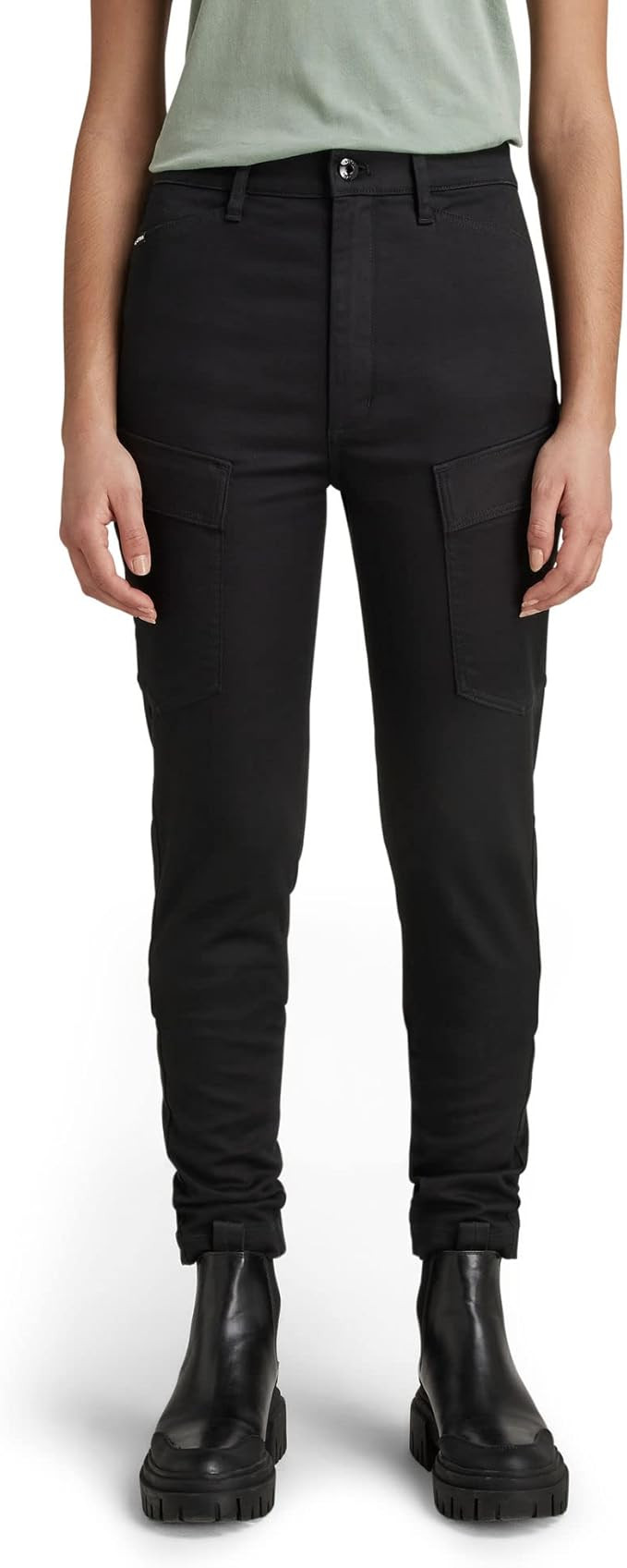 G-STAR Women's Kafey High Rise Skinny Fit Cargo Pants | Amazon (US)