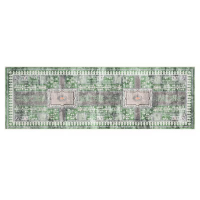 COZONY Vintage Floral Area Rug, Refined Washable Thin Carpet Non Slip for Living Room Bedroom Entryway Study | Target