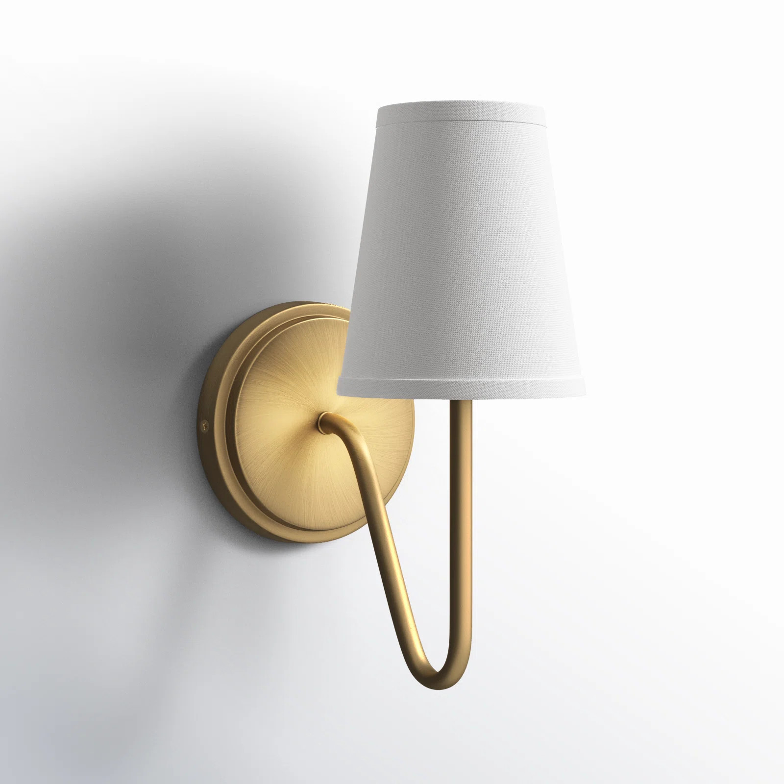 Birch Lane™ Ponta 1 - Light Dimmable Armed Sconce & Reviews | Birch Lane | Birch Lane