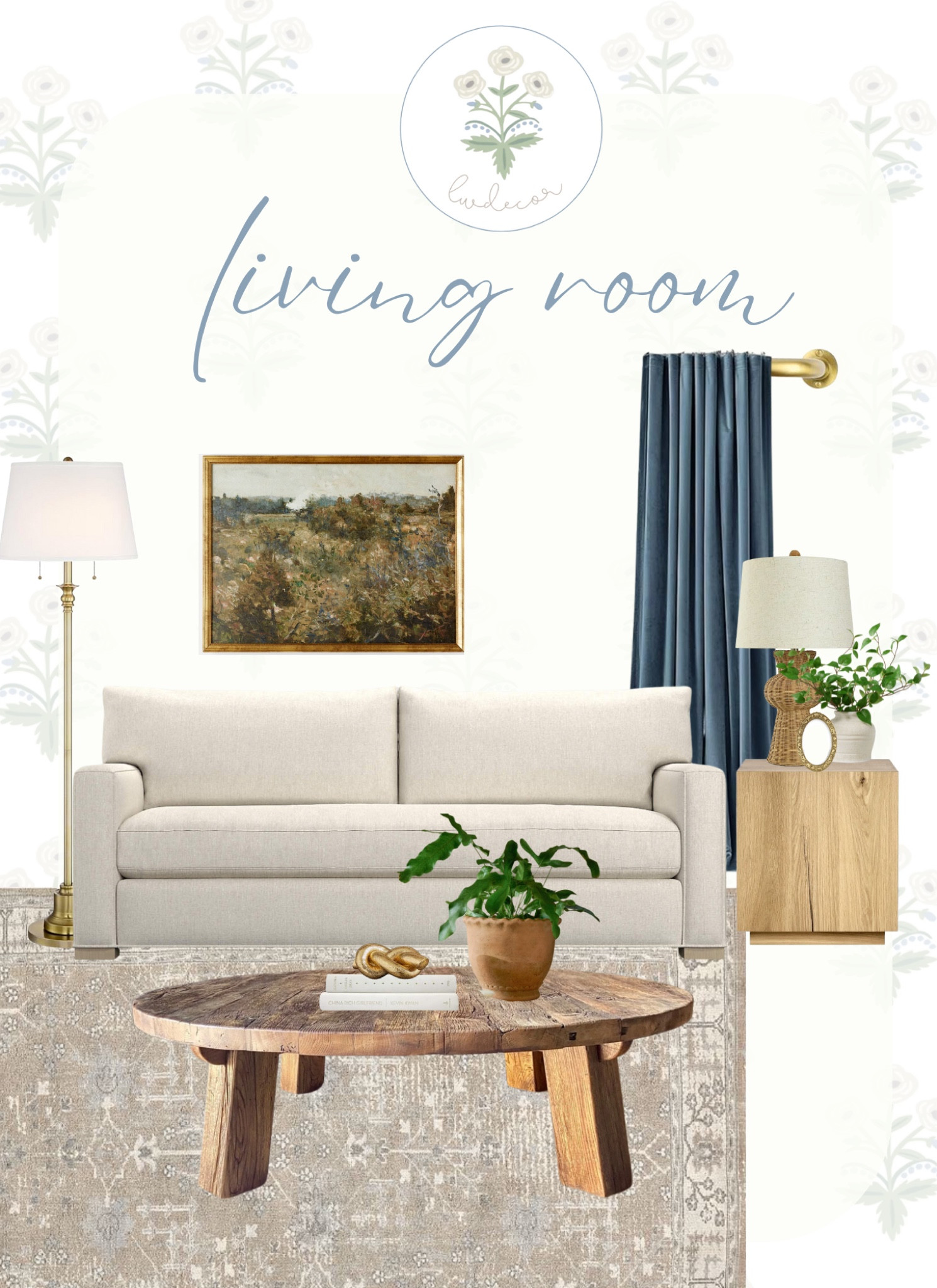 Our serene, coastal inspired living room! 🫶🏼 The blend of natural materials, balanced with a neutral palette with muted tones brings such a calming atmosphere. 

#LTKhome #LTKstyletip