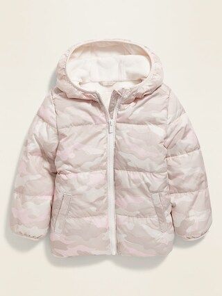 Unisex Camo-Print Frost-Free Puffer Jacket for Toddler | Old Navy (US)