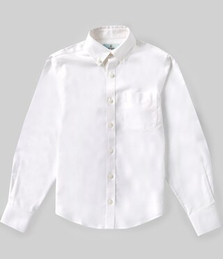 Big Boys 8-20 Long Sleeve Non-Iron Stretch Oxford Dress Shirt | Dillard's