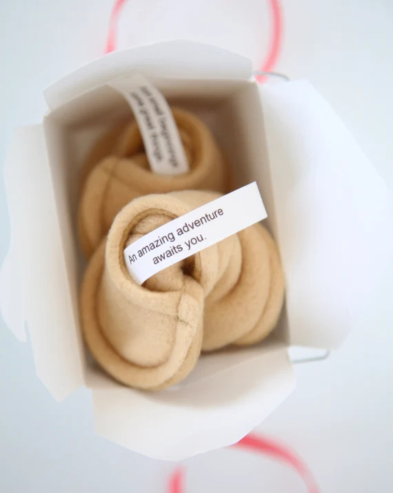 Fortune Cookie Booties  Soft Soled Shoes ®  Personalized | Etsy | Etsy (US)