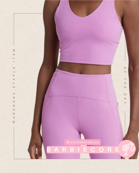 Perfect outfit for the Barbie trend. This purple shade is fun and perfect for a pop of color

#LTKxNSale #LTKstyletip #LTKFitness