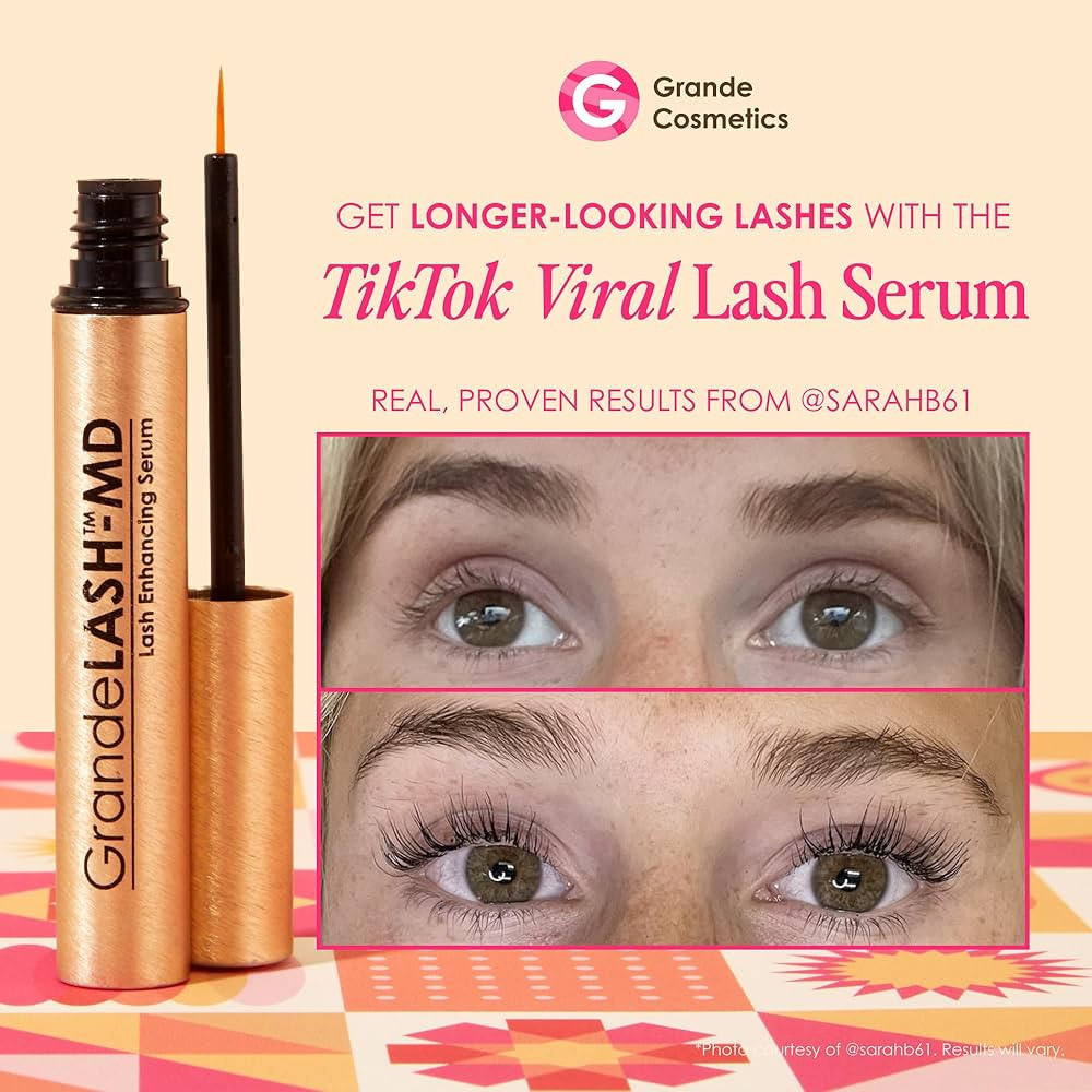 Grande Cosmetics GrandeLASH-MD Lash Enhancing Serum | Amazon (US)