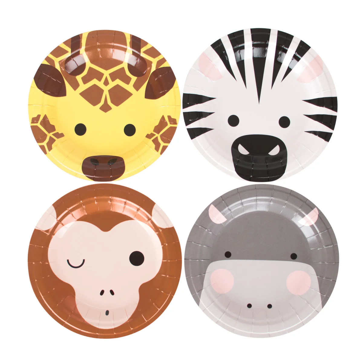 Safari Animal Paper Plates | Get Gatherings