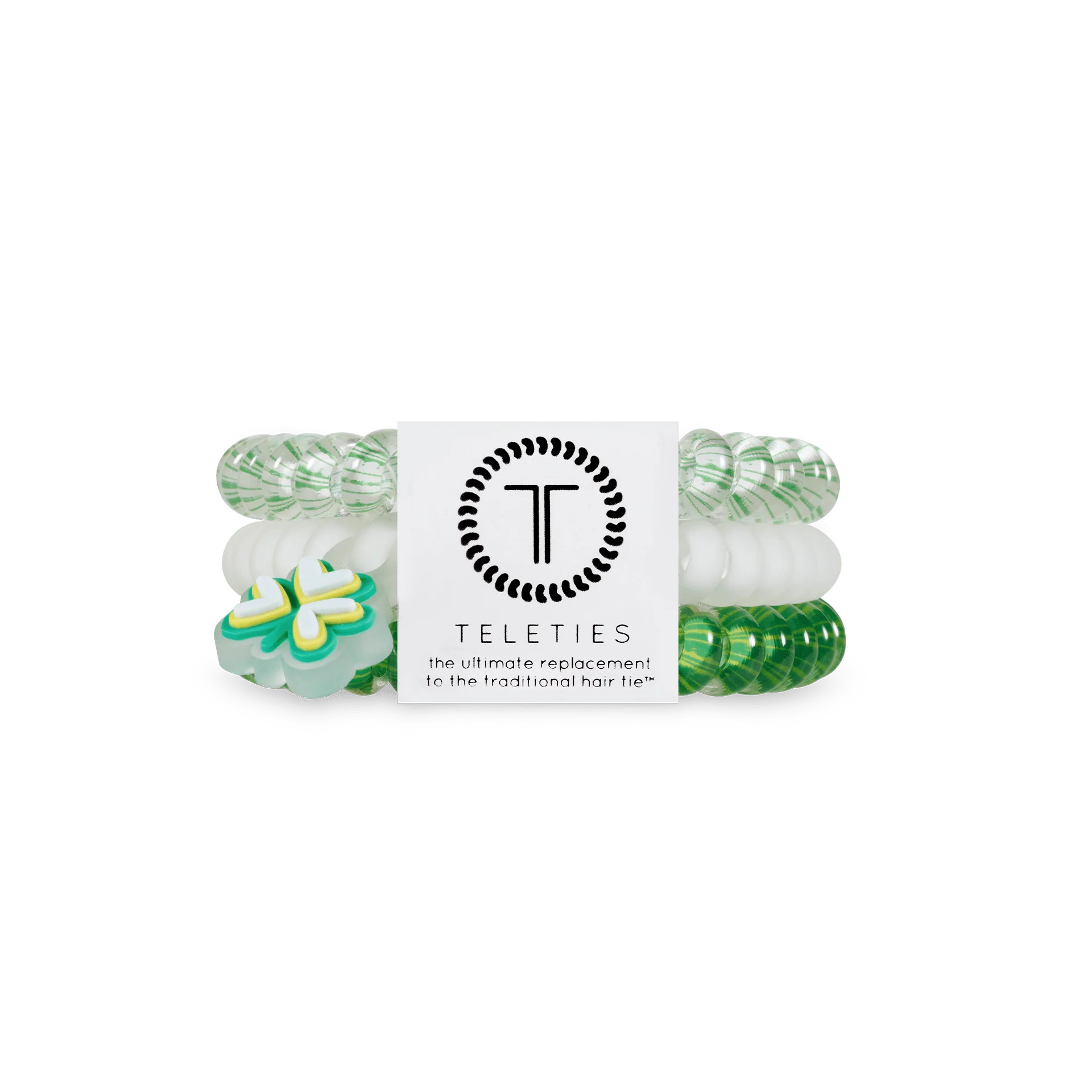 Clover Craze Small Hair Ties | TELETIES