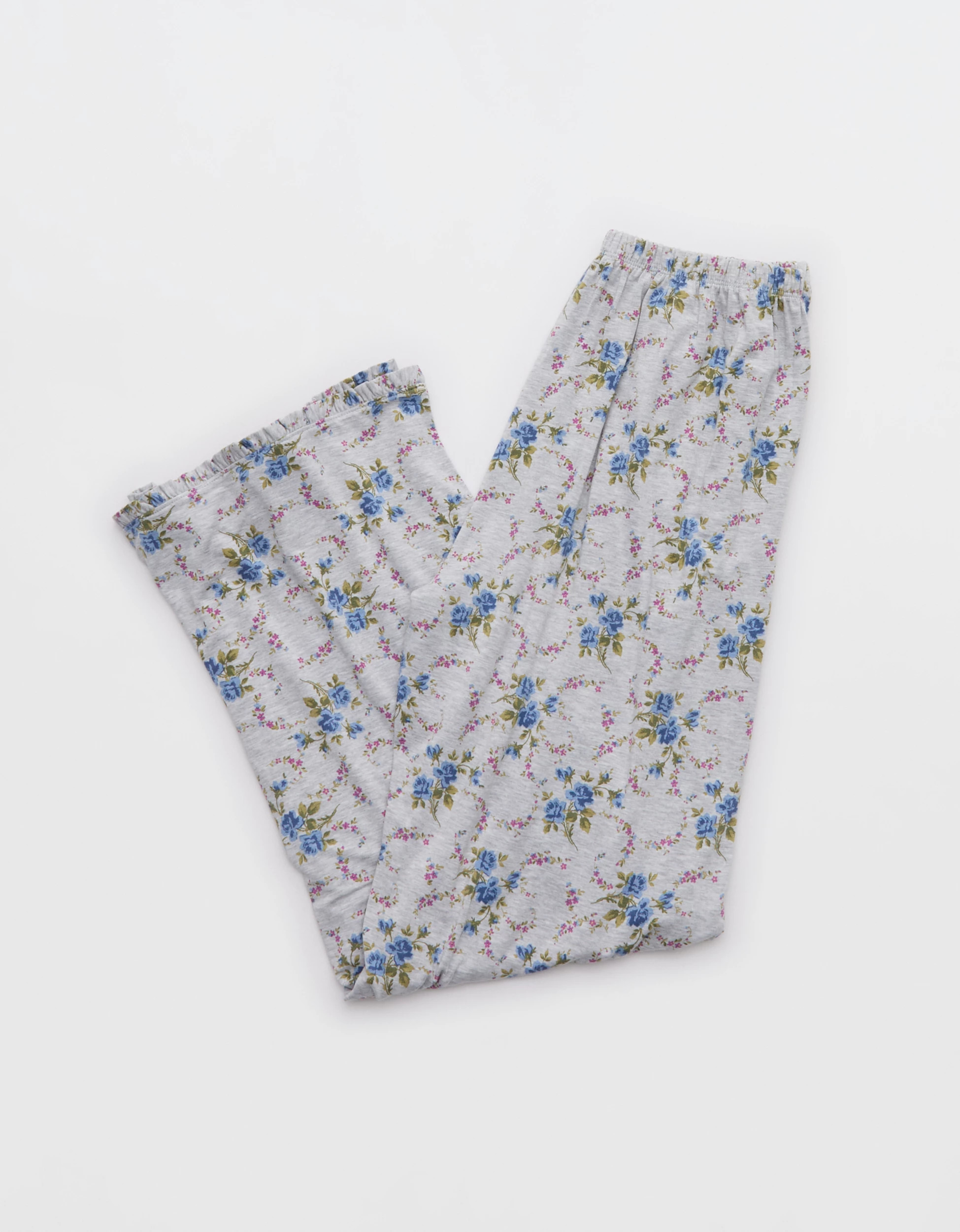 Aerie Real Soft® Ruffle Trouser PJ Pant | Aerie