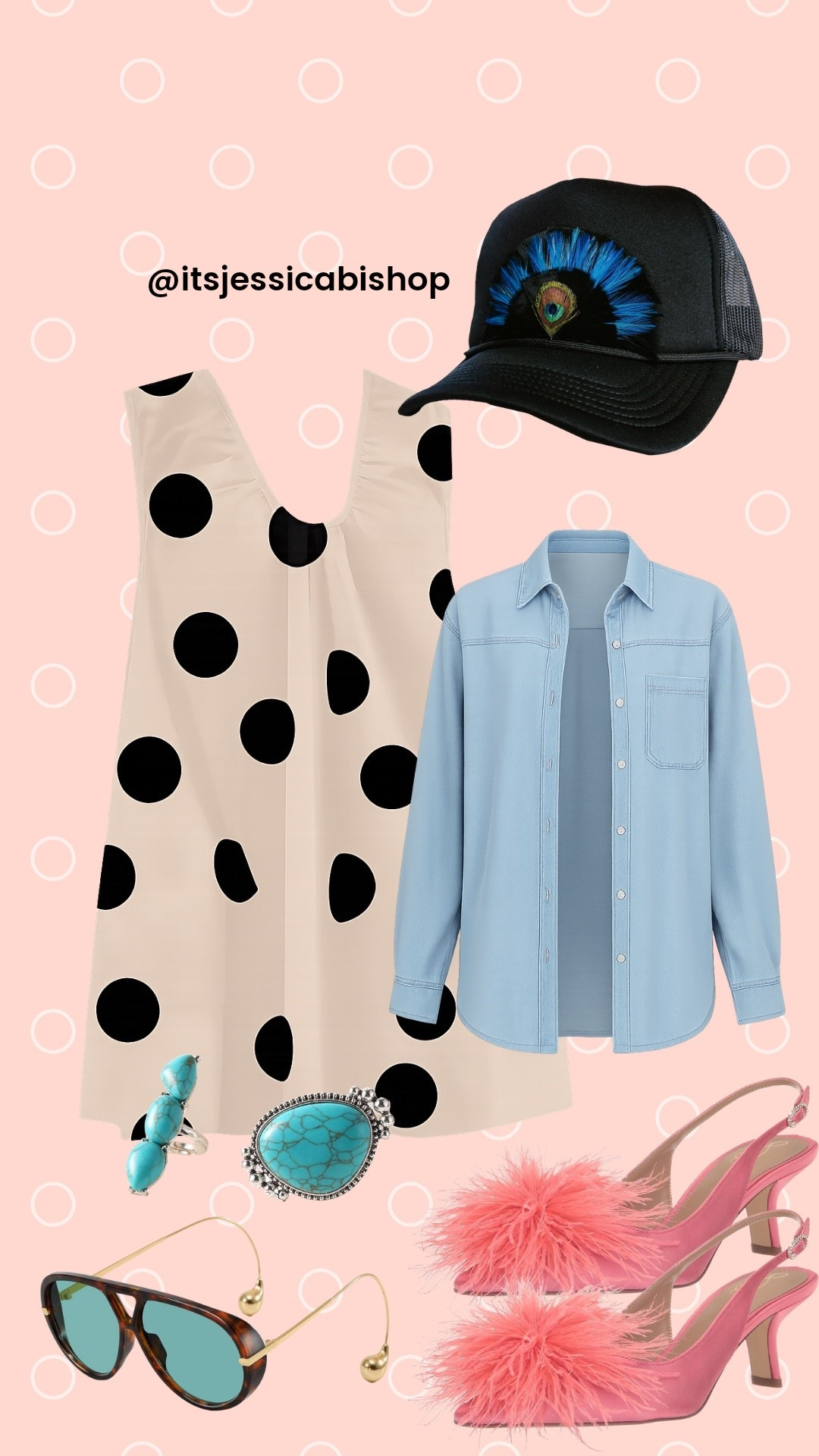 This outfit is for whatever you want it to be! Work. Date night. Girl’s night. Concert. Party. Causal dinner. 

I just love it and it’s all from Amazon but the hat is little bird trucker but don’t worry I tagged a few choices  

#LTKMidsize #LTKStyleTip #LTKFindsUnder50