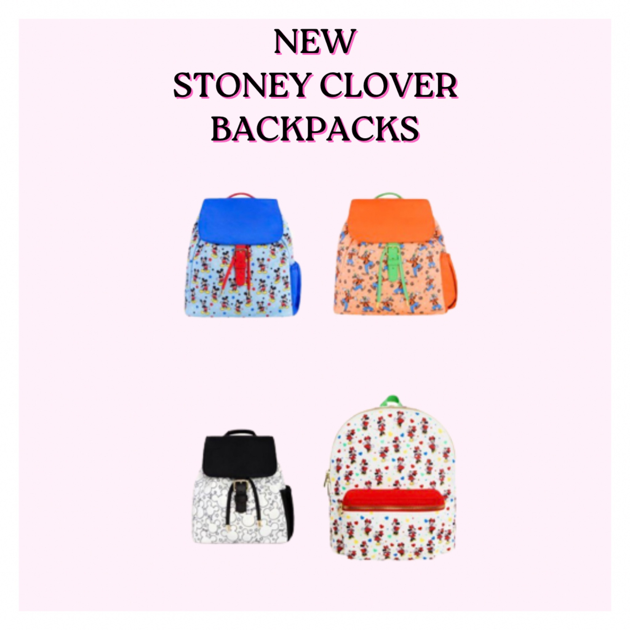 NEW Stoney Clover Lane Disney Mickey and Friends Backpacks! 

#LTKtravel #LTKitbag #LTKFind