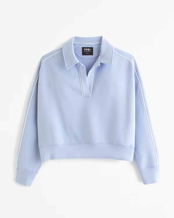 YPB neoKNIT Polo Sweatshirt | Abercrombie & Fitch (US)