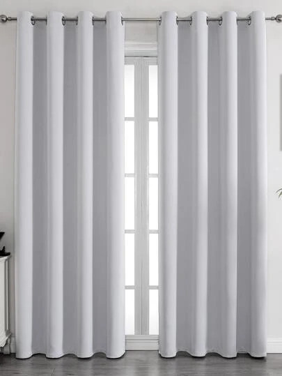 Plain Single Panel Blackout Curtain | SHEIN