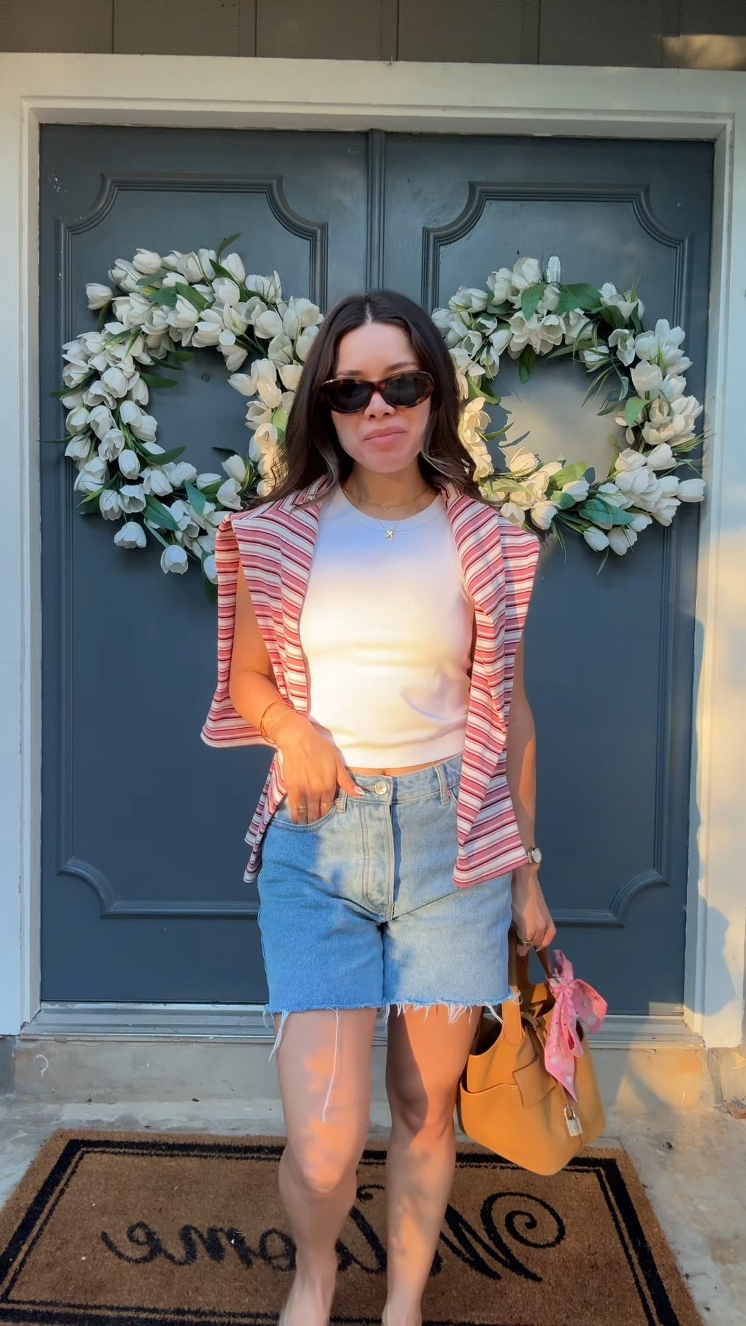 summer to fall transitional outfit 

petite fashion, ootd 

#LTKSeasonal #LTKItBag #LTKPetite