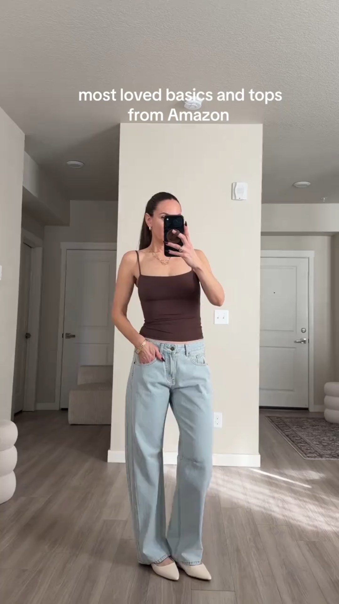 I’m 5’7 wearing small in tops and small in pants


#quinsen #amazonbasics #speingfashion