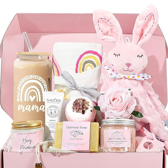 iAOVUEBY New Mom Gifts & Baby Girl Gifts, Baby Shower Gifts for Mom to Be, Pregnancy Gifts for Ex... | Amazon (US)
