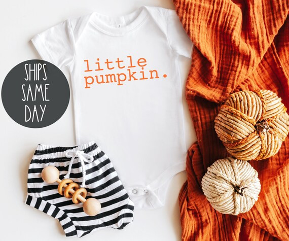 Fall Baby Onesie® Little Pumpkin Baby Onesie®s Cute Fall | Etsy | Etsy (US)
