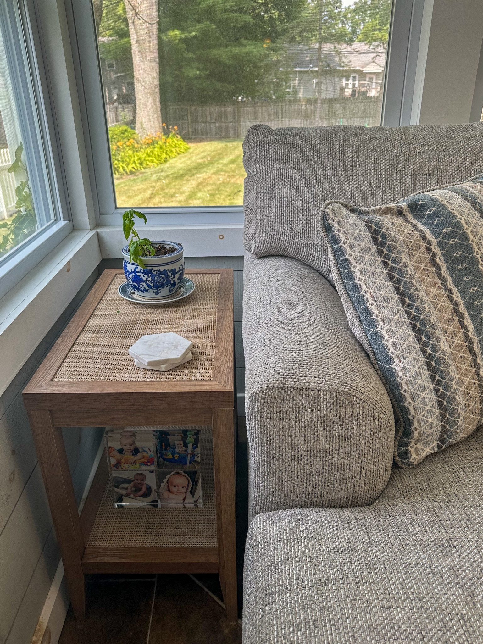 Rattan wood end table, under $100 from Amazon! 

#LTKFindsUnder100 #LTKFamily #LTKHome