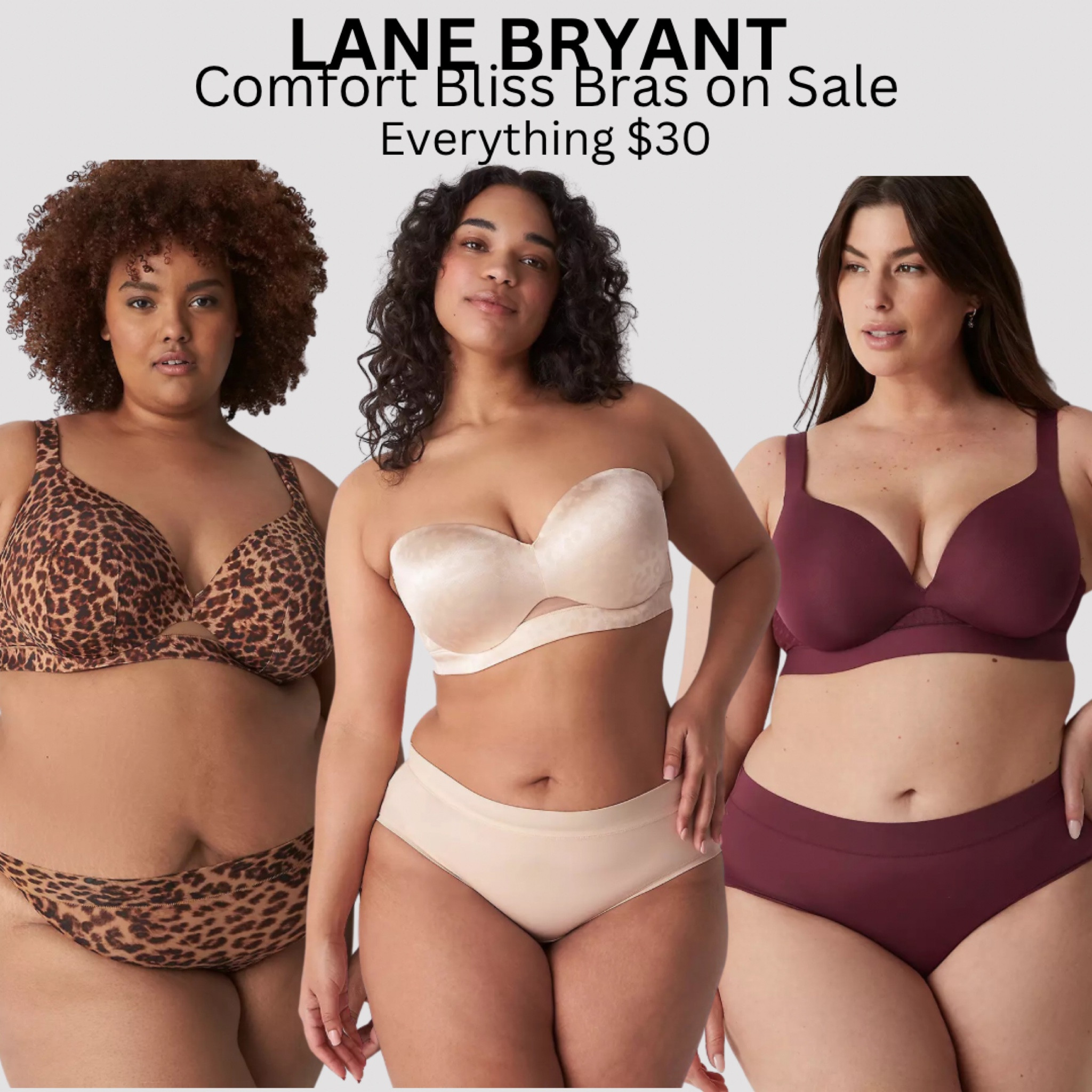 Lane Bryant Comfort Bliss Lightly Lined No-Wire Bra