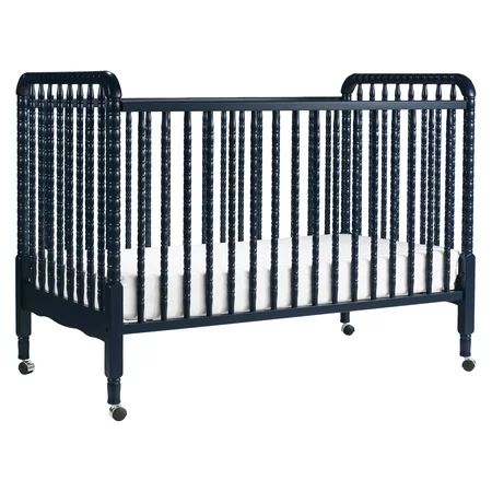 DaVinci Jenny Lind 3-in-1 Convertible Crib in Navy Blue Finish | Walmart (US)