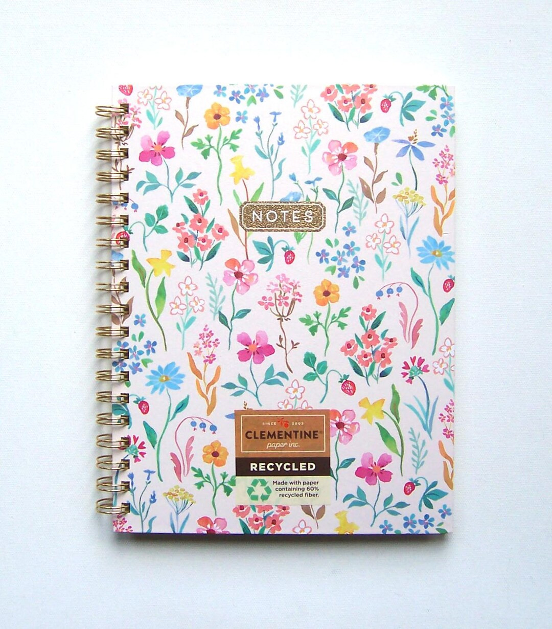 CLEMENTINE PAPER INC. Large Hardcover Journal | 200 Page Spiral Lined Notebook | 10" x 7.75" | Co... | Etsy (US)