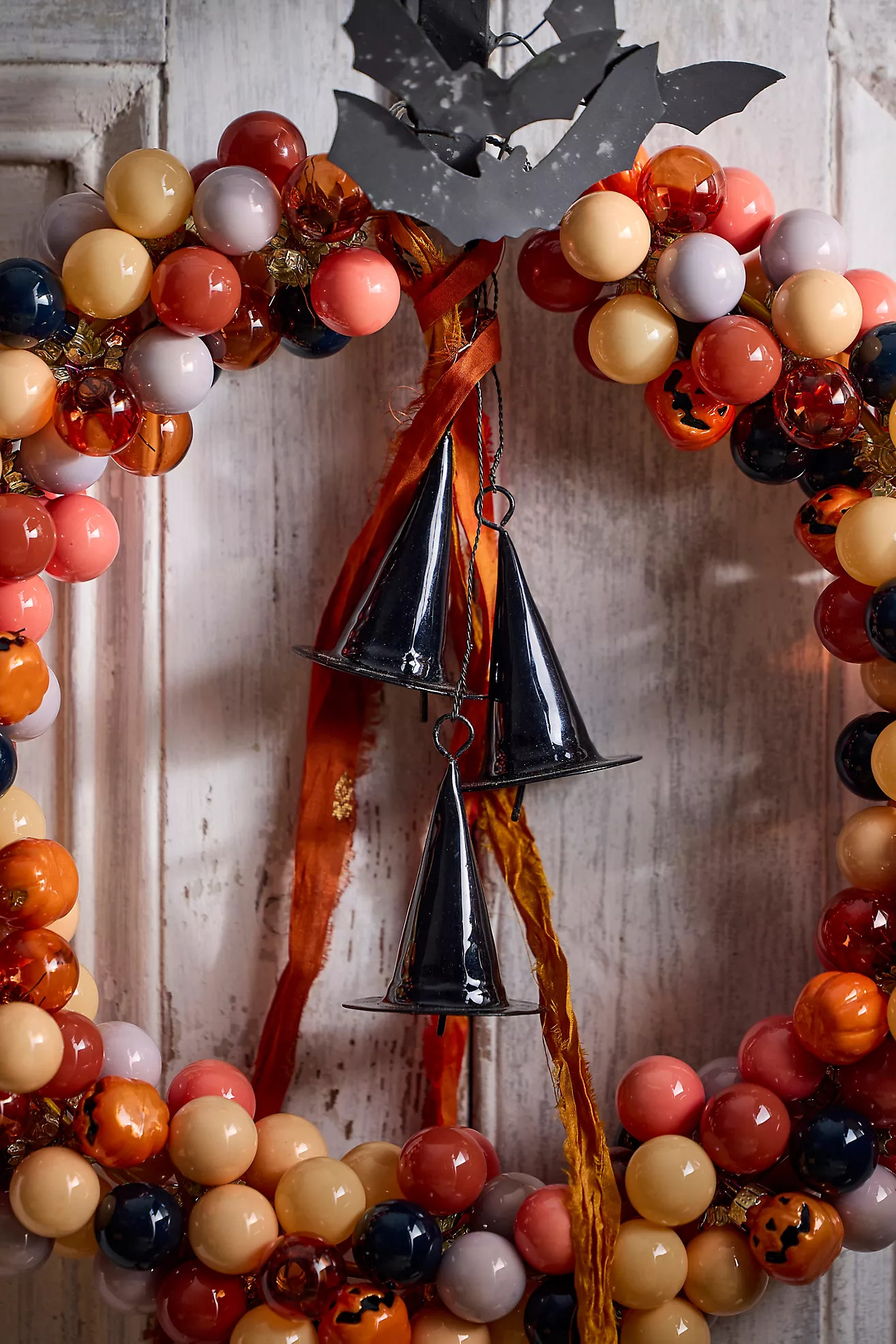 Witch Hat Bells Wreath Charm | Anthropologie (US)