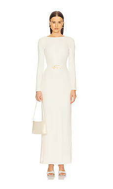 L'Academie by Marianna Kirina Gown in Ivory from Revolve.com | Revolve Clothing (Global)