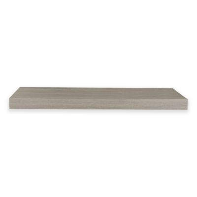 Driftwood Floating Shelf in Grey | Bed Bath & Beyond | Bed Bath & Beyond