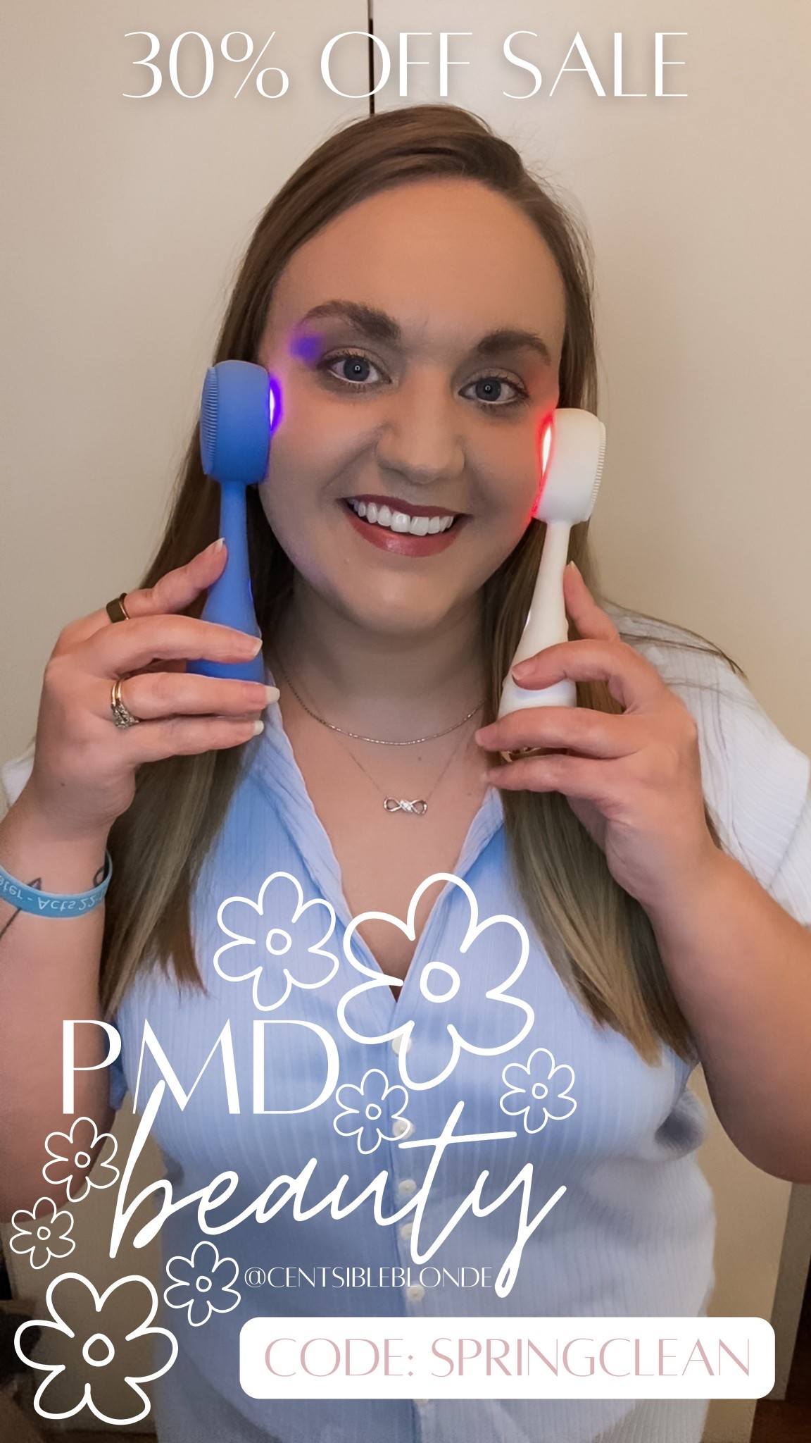 30% off sale + free shipping
Light therapy, blue light, red light, acne, anti-aging, pmd beauty, facial treatment, face brush, skincare, beautyy

#LTKSaleAlert #LTKTravel #LTKBeauty