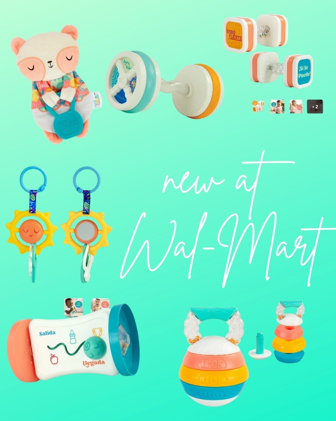 New baby finds just dropped at Walmart and they are TOO good 🤍🧸

From sensory toys to early learning must-haves, these are perfect for keeping your little one engaged, happy, and learning through play 🙌🏼 Plus… you cannot beat these prices 👏🏼

Whether you’re building a baby registry, refreshing your toy rotation, or grabbing a sweet gift—these are all mom-approved favorites 🫶🏼

Tap to shop my top picks before they’re gone! 🛒✨ #LTKbaby #WalmartFinds #NewMomMustHaves #BabyEssentials #LTKkids