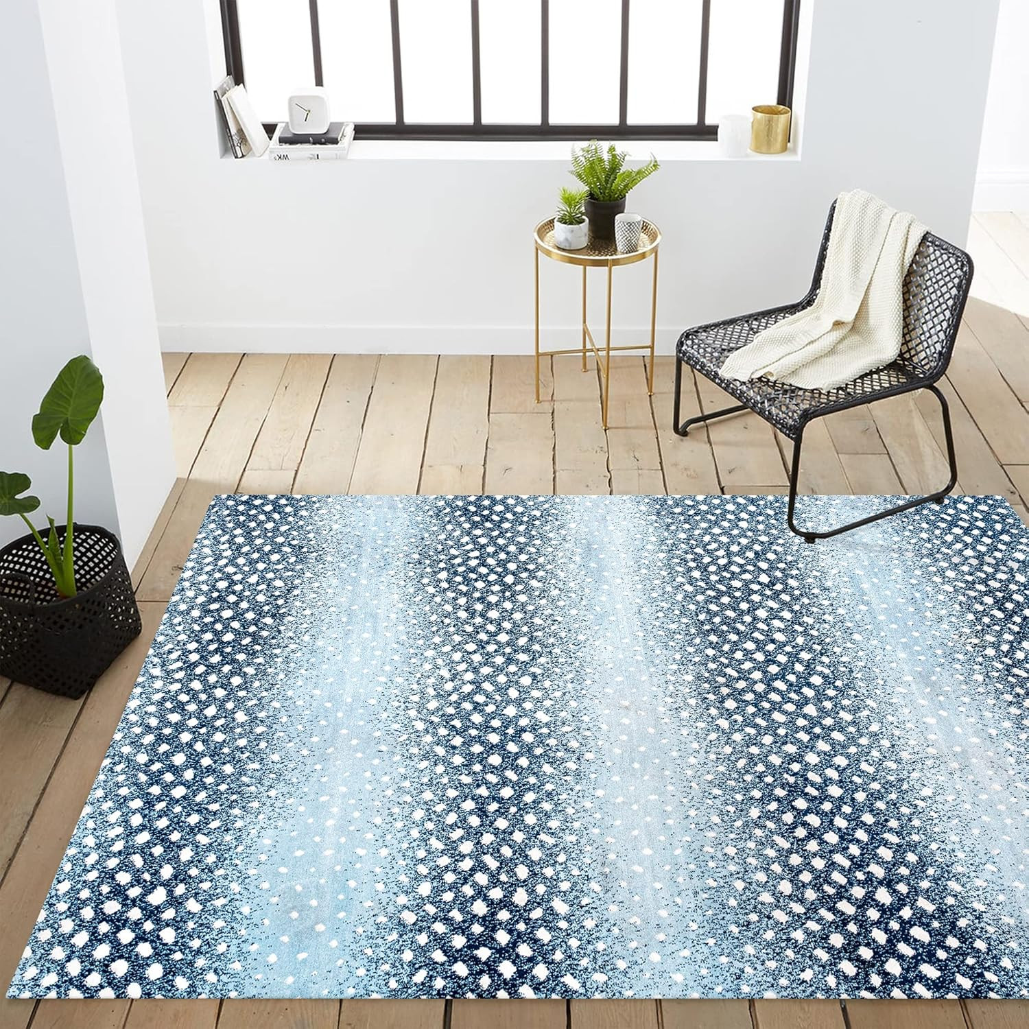 JONATHAN Y SAF100D-8 Antelope Modern Animal Indoor Area-Rug Casual Contemporary Striped Easy-Clea... | Amazon (US)