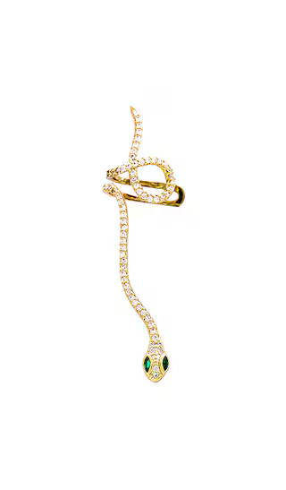 Serpent Ear Cuff in Gold | Revolve Clothing (Global)