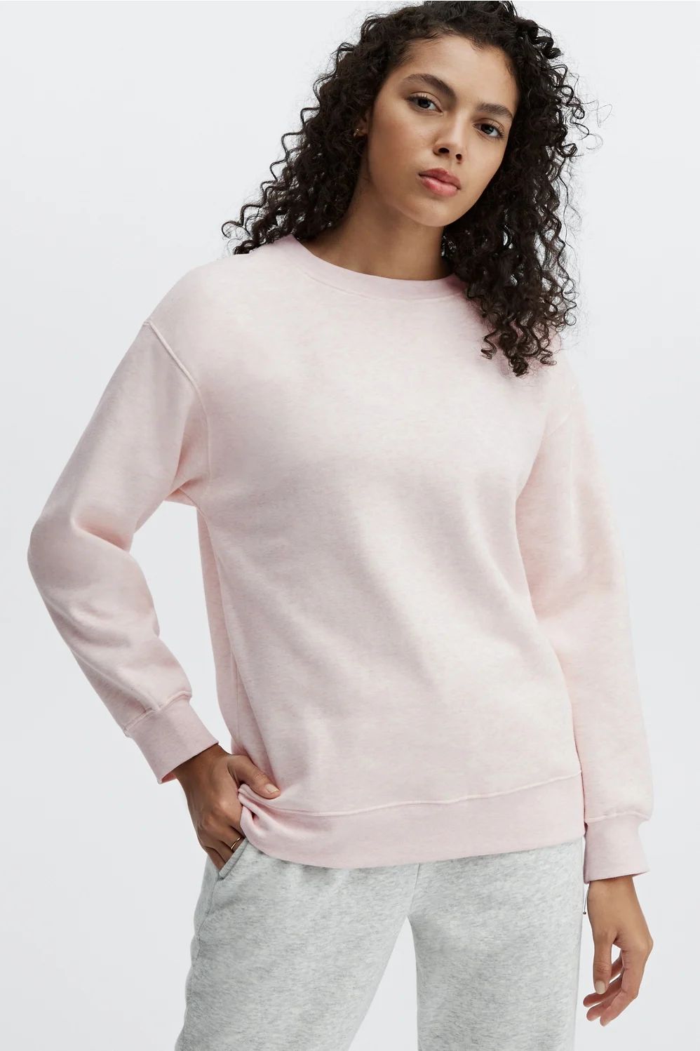 Eco Go-To Crewneck Sweatshirt | Fabletics - North America