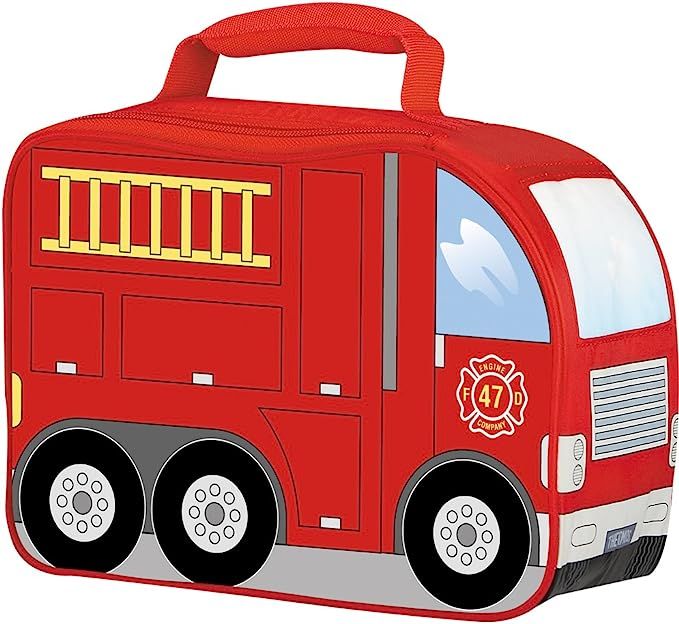Thermos Novelty Soft Lunch Kit, Firetruck, 4 x 10 x 7 inches | Amazon (US)