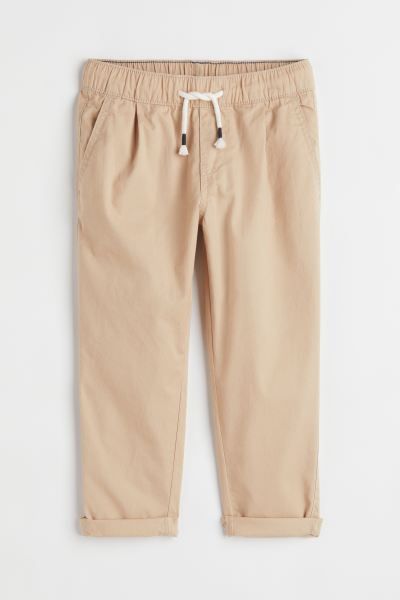 Relaxed Fit Cotton Chinos | H&M (US + CA)