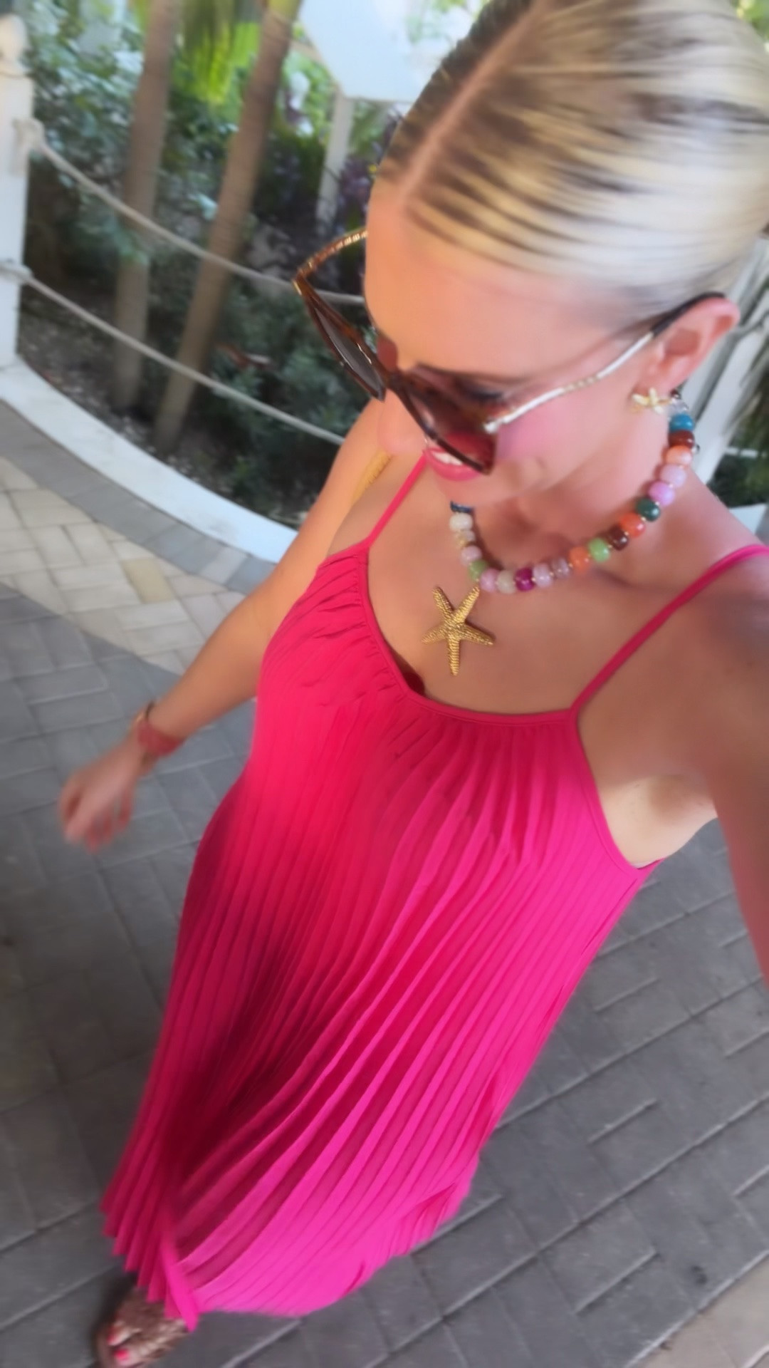 Last night’s dress 👗 
Fits tts and wearing a small
Comes in other colors 
Linking jewelry and purse 
Vacation outfits 
Summer outfits

#LTKOver40 #LTKTravel #LTKootd