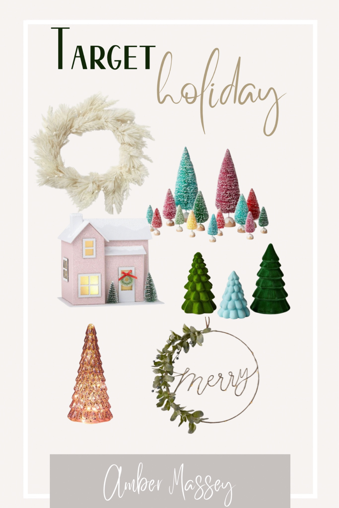 Holiday decor is hitting the stores. Love these simple and bright Christmas decor from Target.

#LTKhome #LTKSeasonal #LTKHoliday