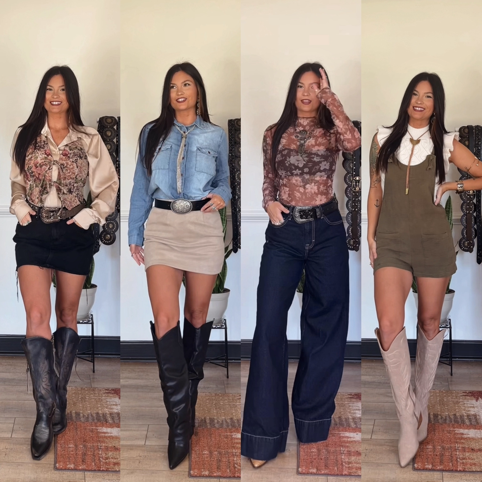 Fall outfits in the south with a country twist! Add boots and western belts to any look!

Silver necklace & 1st & 3rd belts from country outfitter! 
Bolo from November Maker
Code LORI to save at Pink Lily
Code LORIGRANGER to save on Freebird boots

#LTKStyleTip #LTKShoeCrush #LTKSeasonal